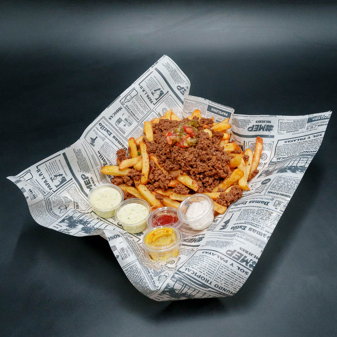 Papas Mex en la carta de Liga Urbana