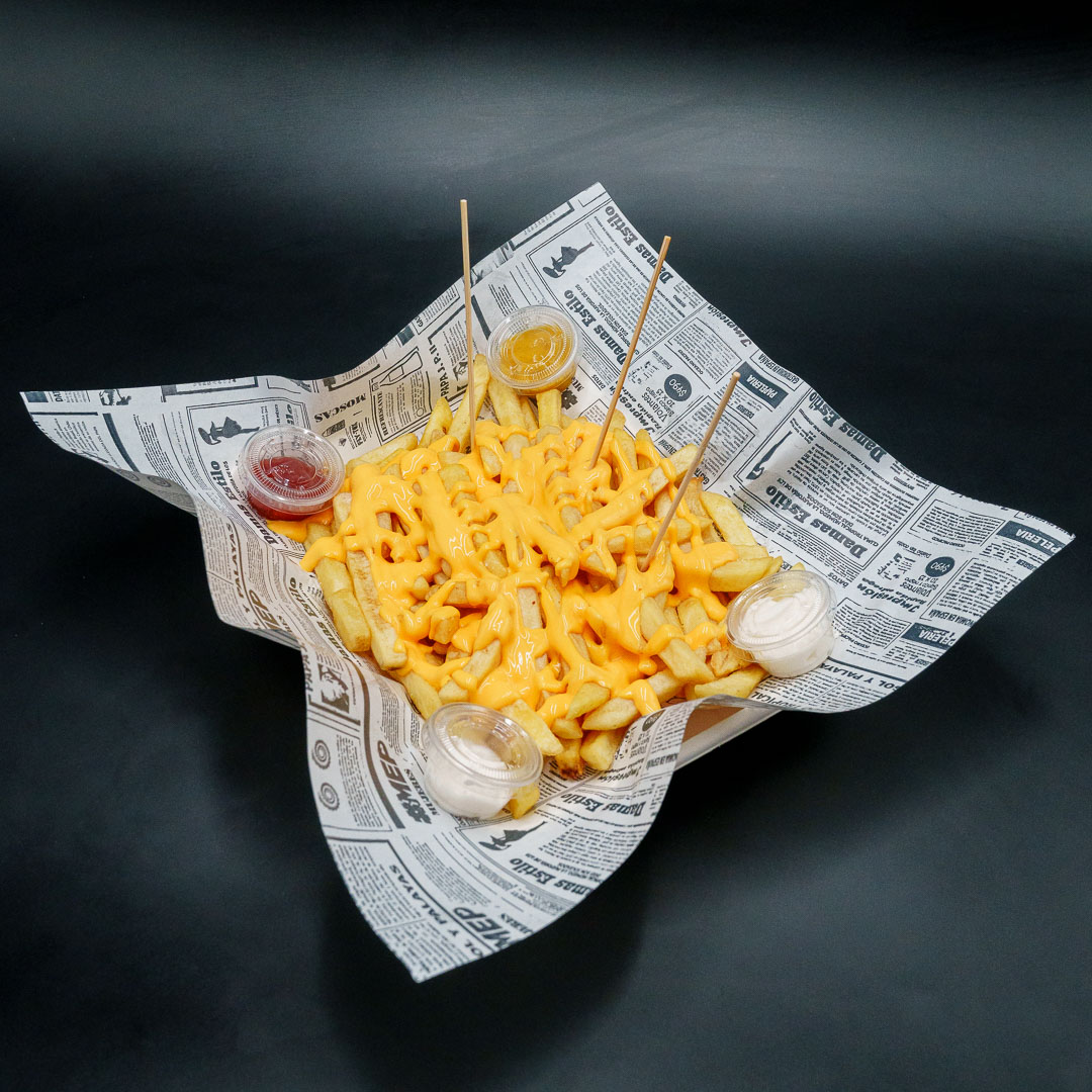 Papas Cheddar en la carta de Liga Urbana