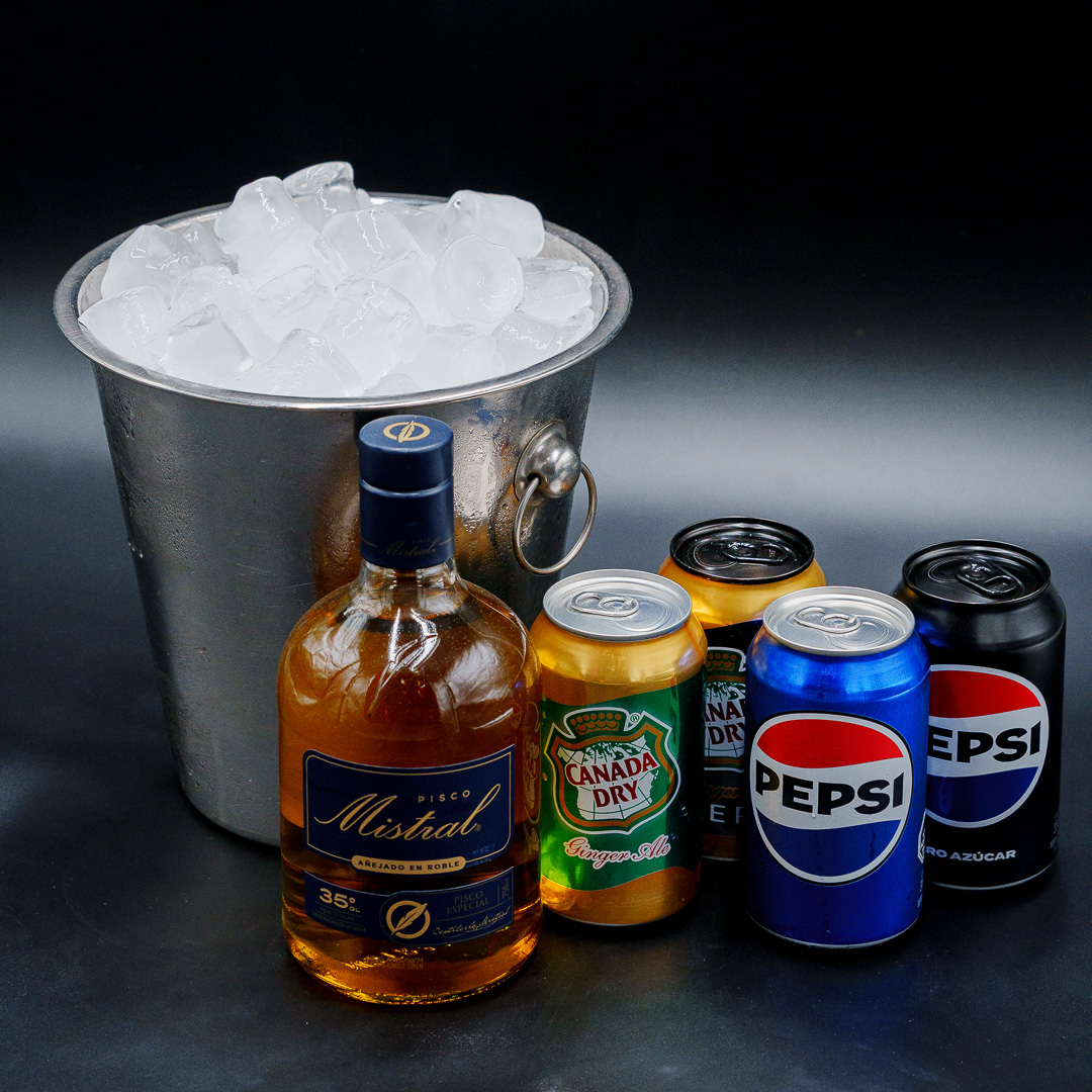 Pisco Mistral en la carta de Liga Urbana